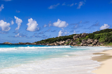 Seychelles La Digue Grand Anse Beach Beach