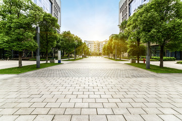 Fototapeta premium Windows of Skyscraper Business Office