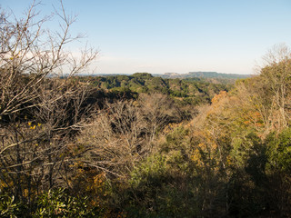 養老渓谷 大福山展望台からの眺望