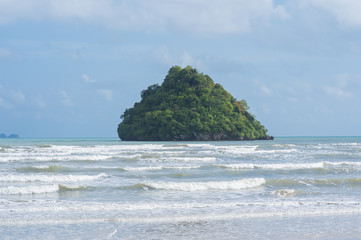 sea view and reflection