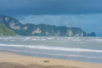 sea view and reflection