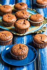 Chocolate lava muffins