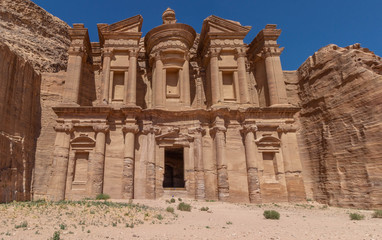 Das Kloster in Petra