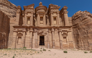 Das Kloster in Petra