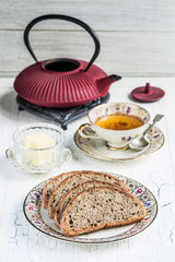 Beet sourdough bread