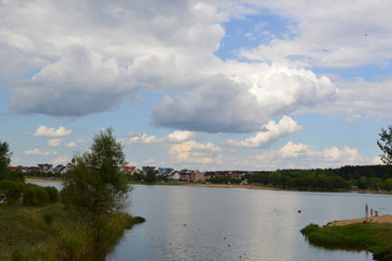 Reservoir Cna. Minsk. Belarus.	