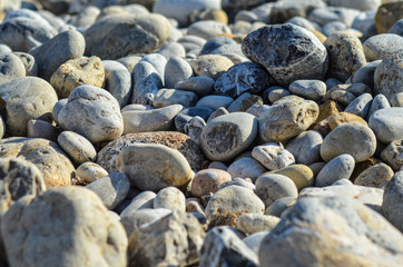 Steine als Hintergrund