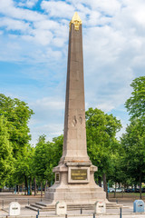 View at the Carnot Obelisk in Nancy - France