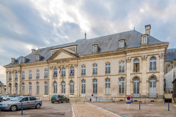 Fototapeta premium View at the building of City hall in Toul - France