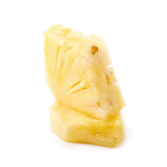 Pineapple Sliced isolated on a white background