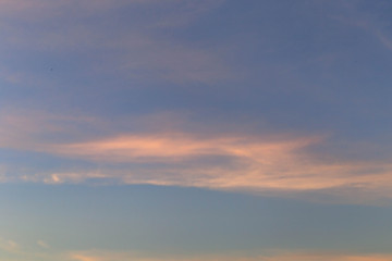 sunset sky