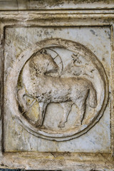 Ancient Animal Carved Sculpture