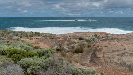 Beautiful coastal landscape of Cape Leeuwin, Leeuwin-Naturaliste National Park, Western Australia