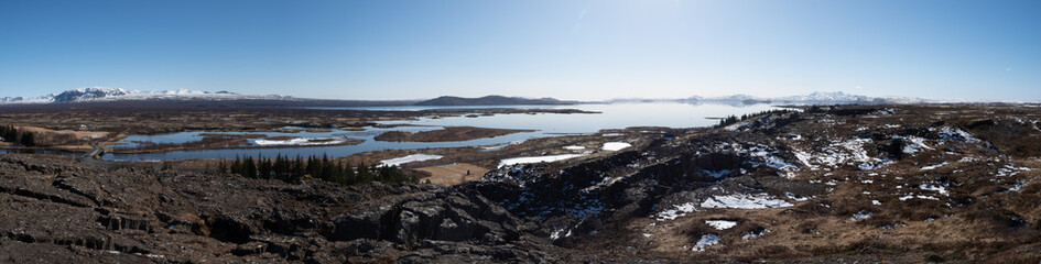 View around Gullfoss national part