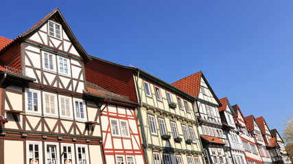 Fototapeta premium Fachwerkfassaden in Bad Sooden-Allendorf