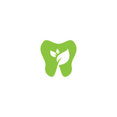 Dental care logo design template