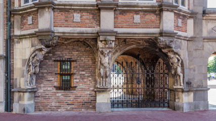 City hall called Devils house or Maarten van Rossum house  in Arnhem the Netherlands