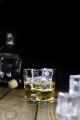 whiskey on the rocks