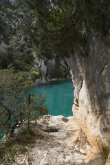 Weg an der Ardeche