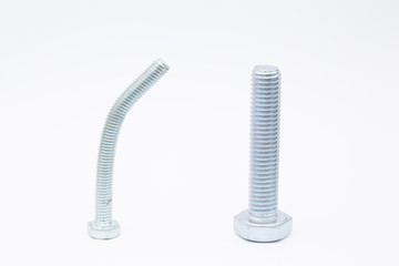  set of screw like abstract concept of male  impotence