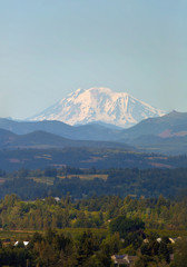 Mount Adams in Washington State summertime