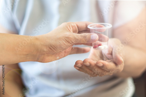 Geriatric Doctor Or Geriatrician Concept Doctor Physician Hand On
