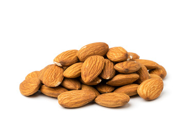 Almonds close up.