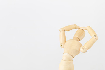 デッサン人形　落ち込む 