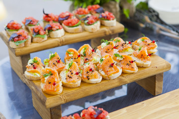 catering food varied