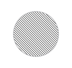 Minimalistic geometric design for logo. Simple figure