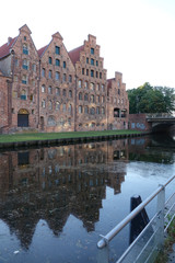 Fototapeta na wymiar Salzspeicher in Lübeck