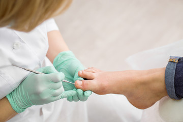 doctor-Podiatry with tools