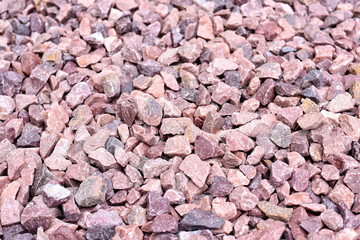 colored crushed stone texture
