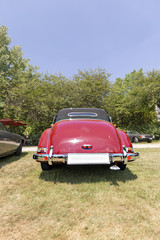 Oldtimer von hinten