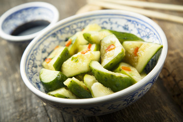 Asian cucumber salad