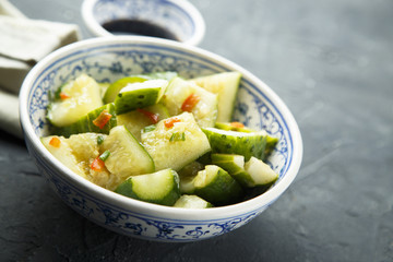 Asian cucumber salad