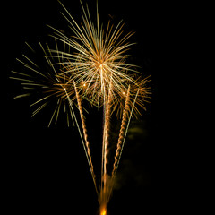 Fireworks night show in United Kingdom