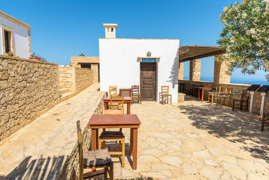 The light tower in Ampelos on Gavdos includes a Museum and a Kafenio