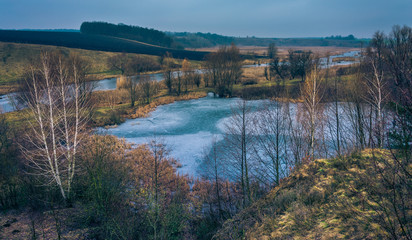 River in early spring