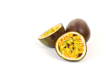 Passion fruit or Passiflora edulis isolated on white background.
Health Benefits of Passion Fruit ...