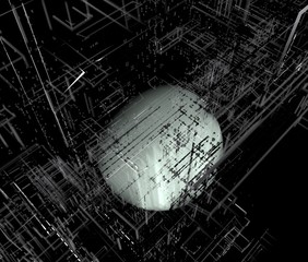 宇宙空間のイメージ