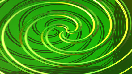 Abstract green background 3D rendering
