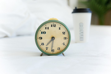 Retro alarm clock