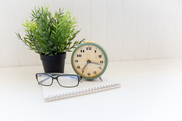 Retro alarm clock