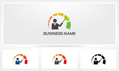 Teacher Tutor Presentation Logo