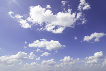 Naklejka na ściany i meble cloud and blue sky with Light beam