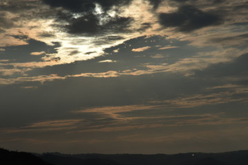 Sonnenuntergang in der Wachau