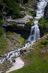 Horseshoe Basin Runoff pours down to Henson Creek