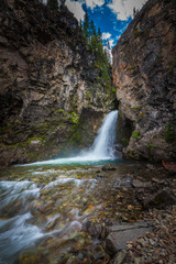Fototapeta na wymiar Whitmore Falls Near Lake City, Colorado
