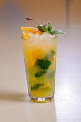 Mojito with orange